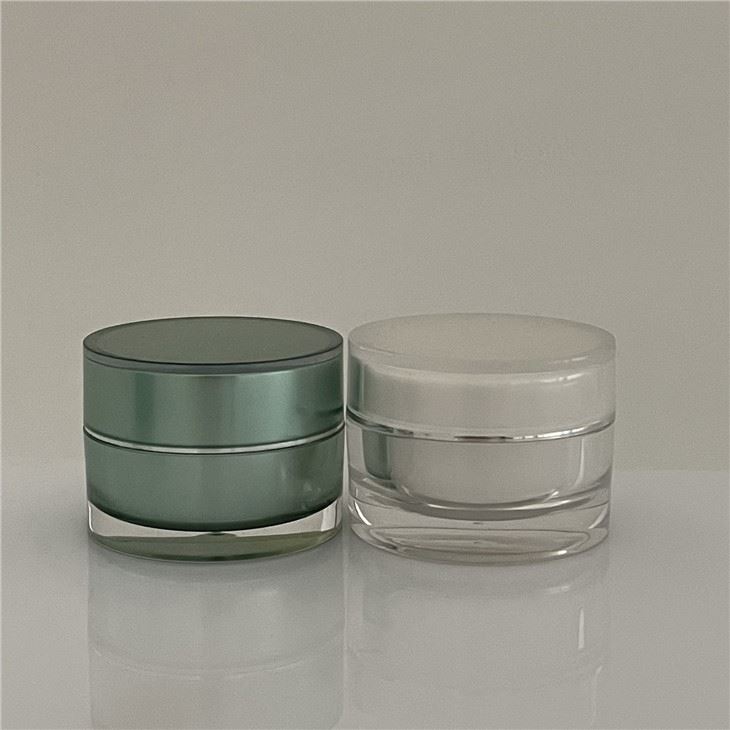 Double Wall Skincare Cream Acrylic Jar