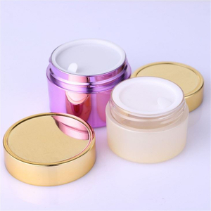 Custom Metalized PETG Cream Jars