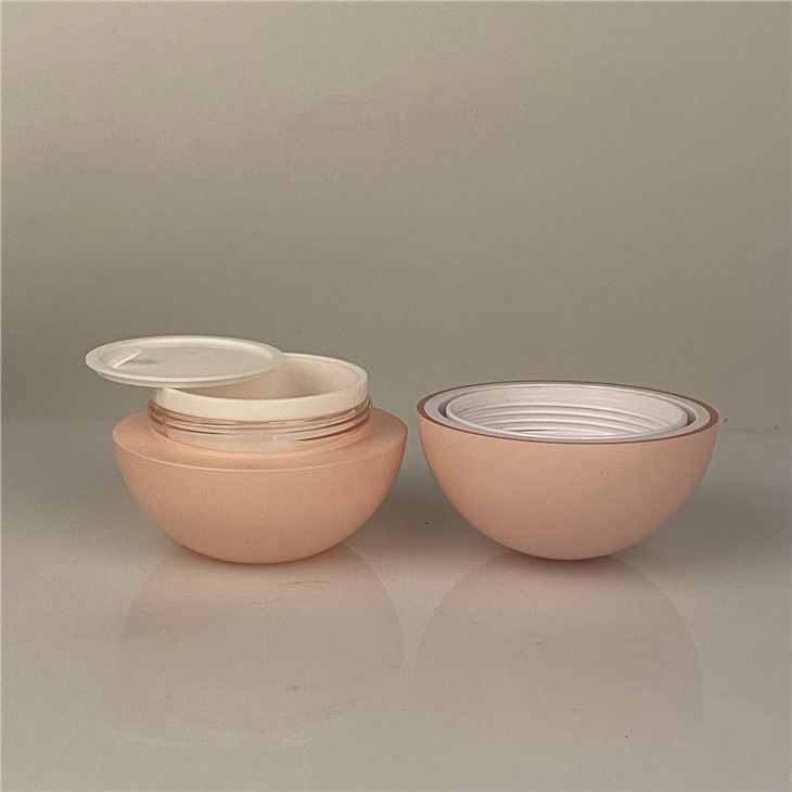 30g Luxury Pink Cosmetic Acrylic Cream Jars