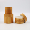 Bamboo Plastic Cream Jars