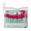 Cosmetic Travel Set Plastic Bottles