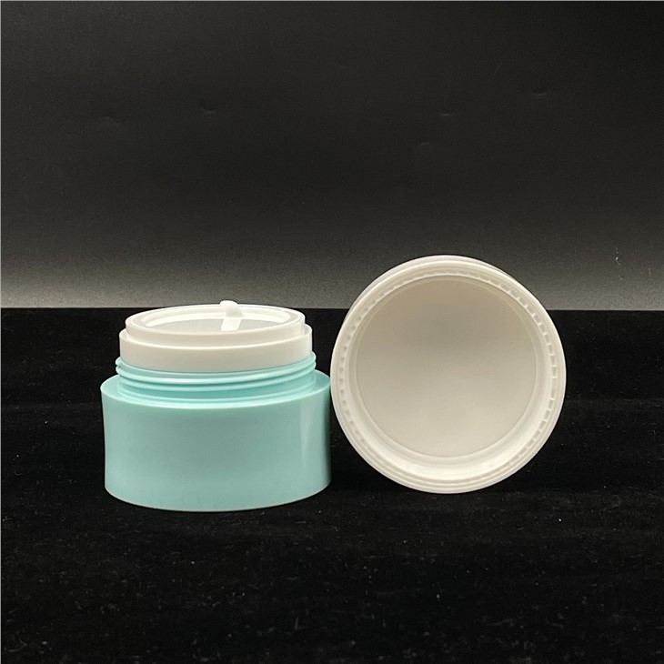 Cream Plastic Jar Replaced Inner Pot