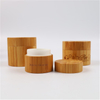 Bamboo Plastic Cream Jars