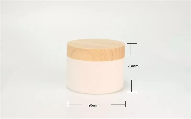Water Transfer Printing Bamboo Plastic Jar