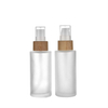 Bamboo Glass Lotion Bottles