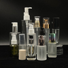 Cosmetic Glass Pump Bottle