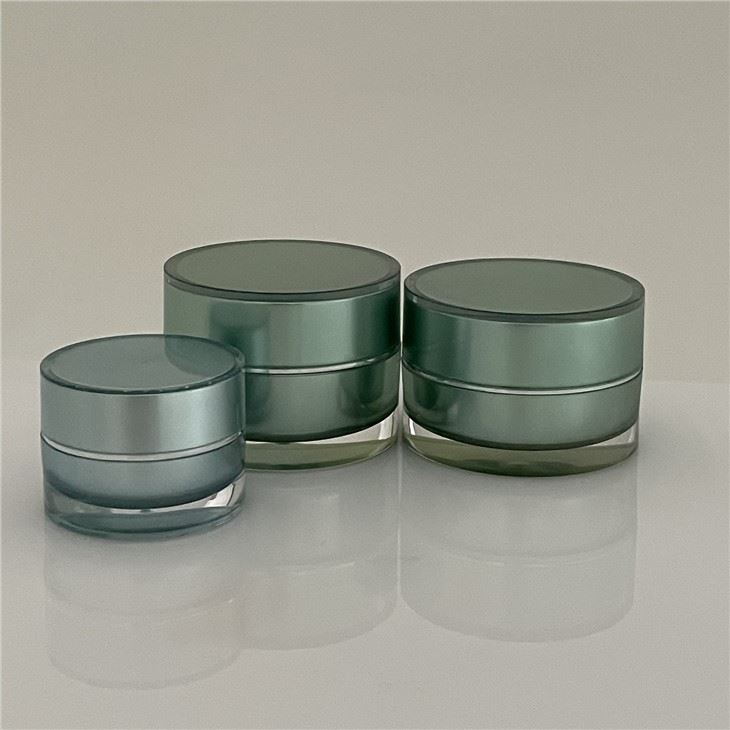 Double Wall Skincare Cream Acrylic Jar