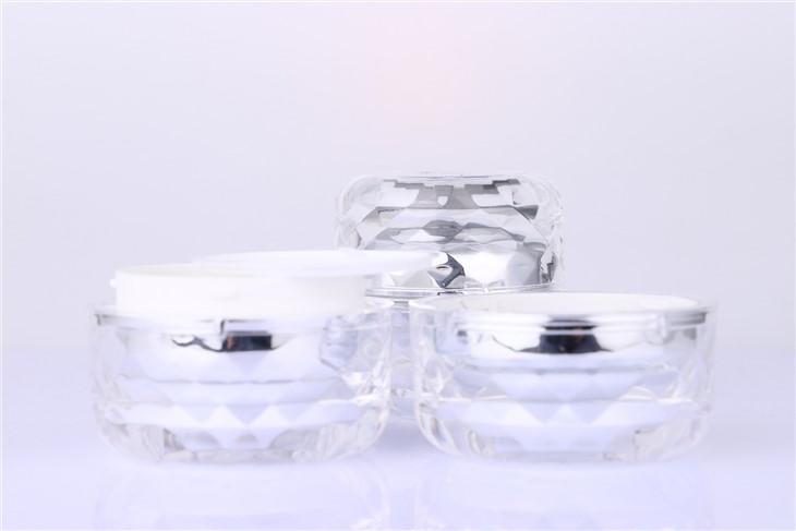 Round Acrylic Cream Jar
