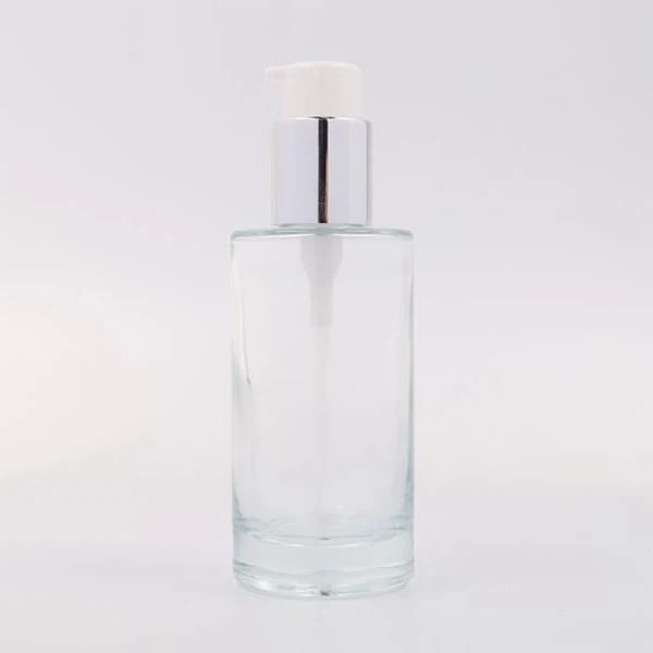 Flat Shoulder Glass Bottle