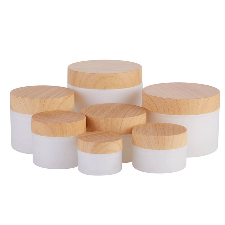 Water Transfer Printing Bamboo Plastic Jar