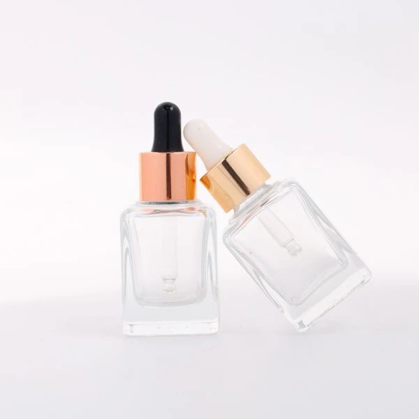 Cosmetic Glass Bottle Square