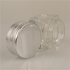 Square Glass Cream Jar