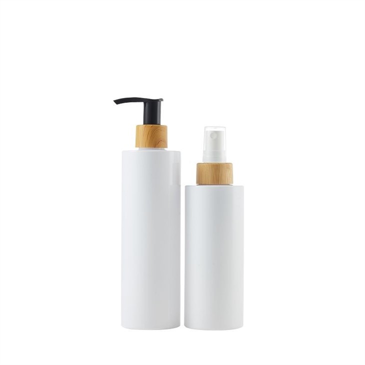 Bamboo Plastic Lotion Bottles