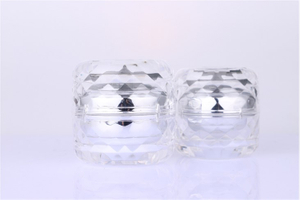 Round Acrylic Cream Jar
