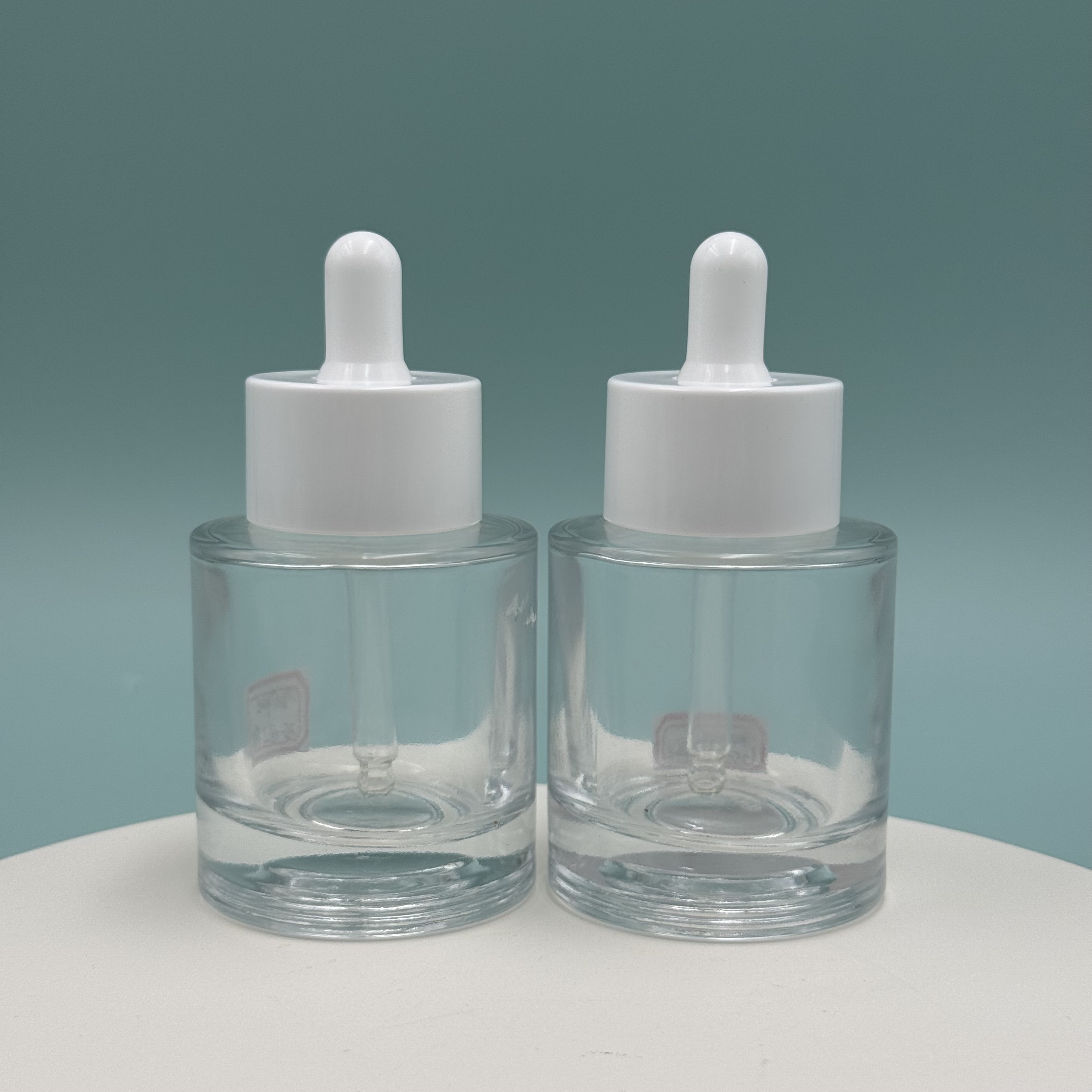 Big Collar Dropper Glass Bottle