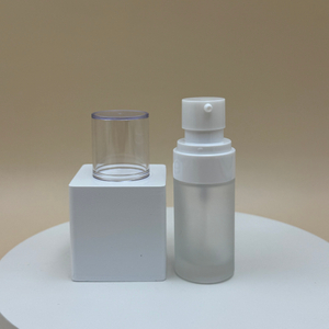 20ml Empty Skincare Lotion Pump Glass Bottle