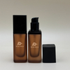 30ml Square Amber Foundation Bottle