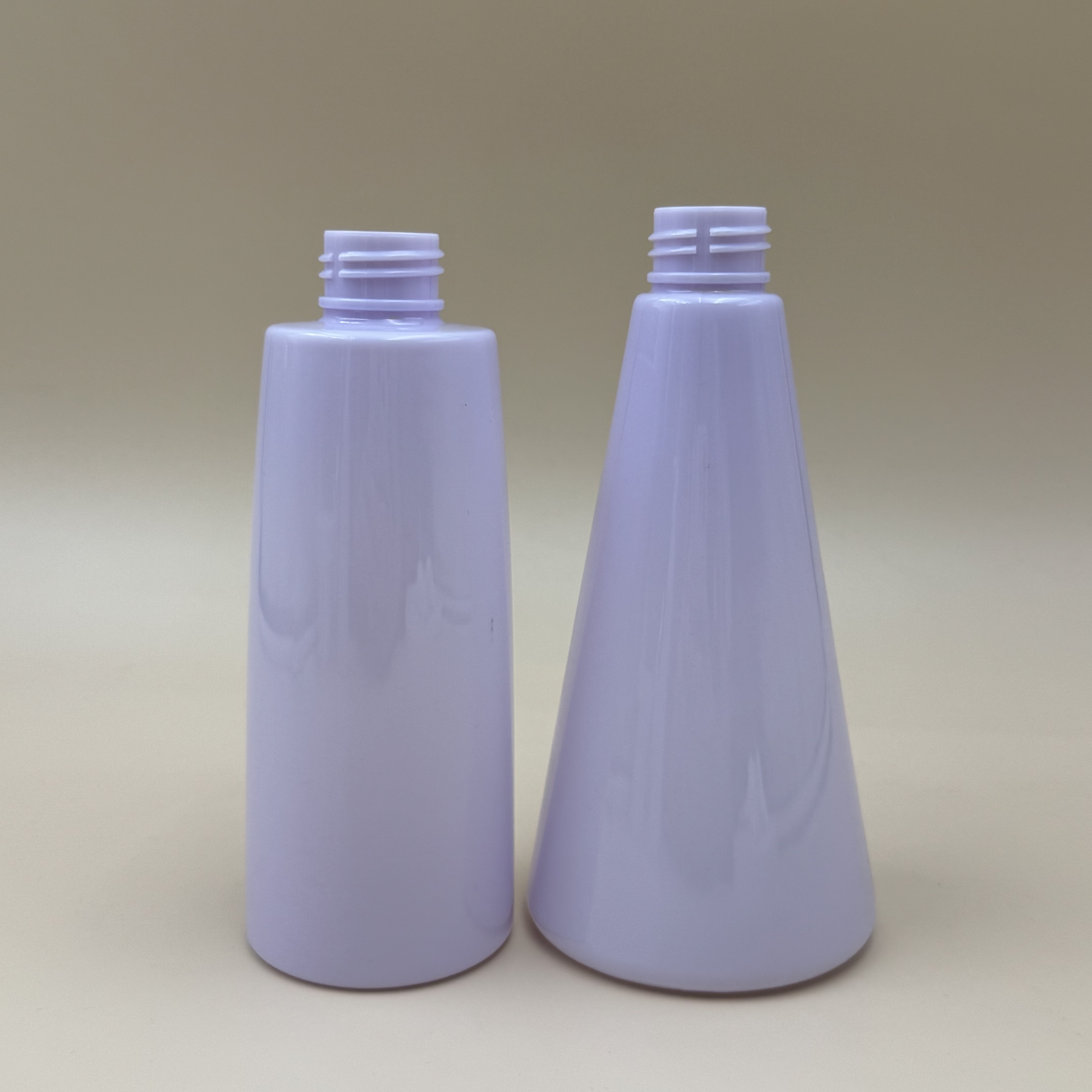 Cone-shaped Plastic Bottles
