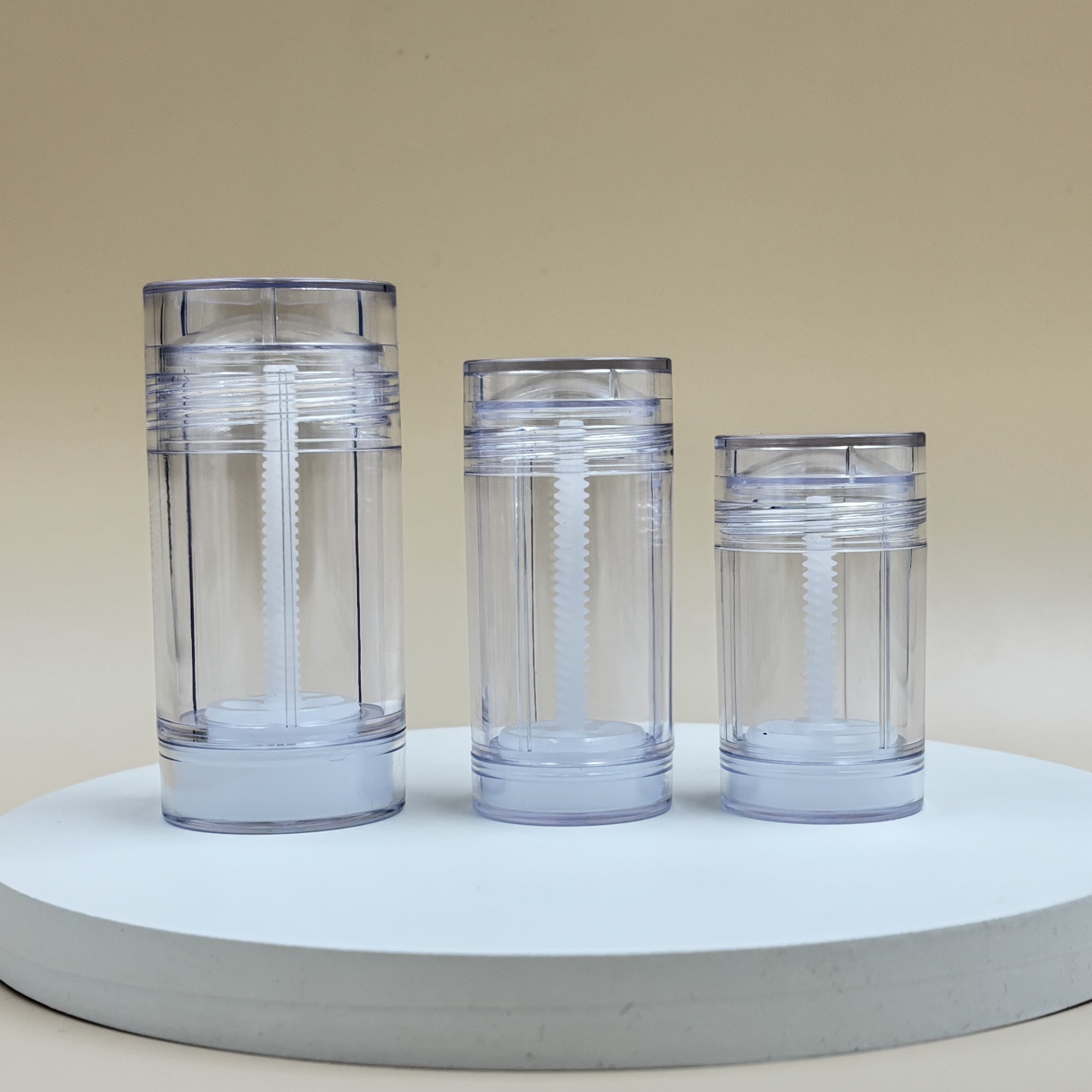 20g 30g 50g Deodorant Stick Container Plastic Bottle AS ABS