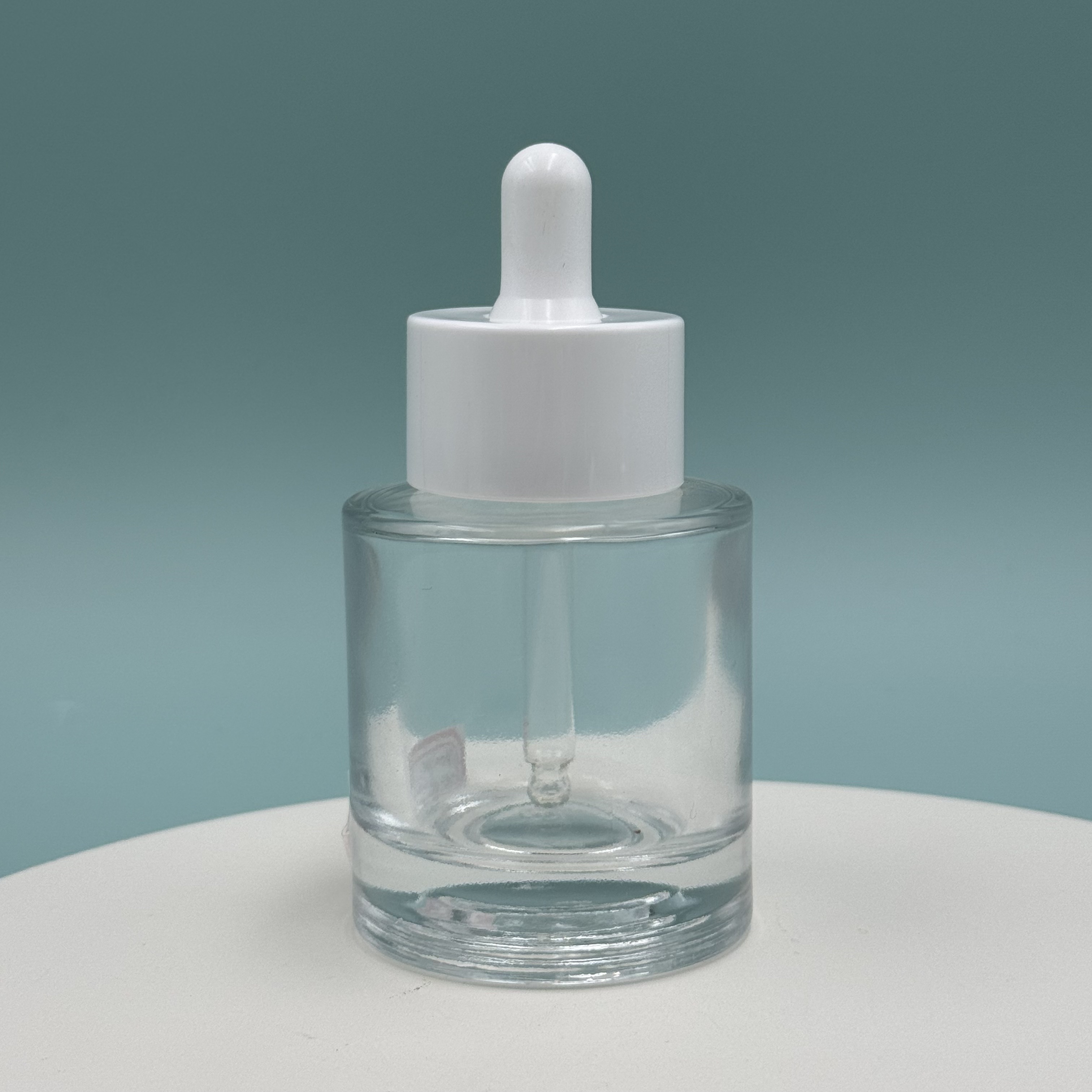 Big Collar Dropper Glass Bottle