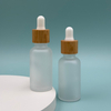 30ml Bamboo Collar Glass Bottle
