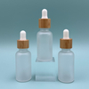 30ml Bamboo Collar Glass Bottle
