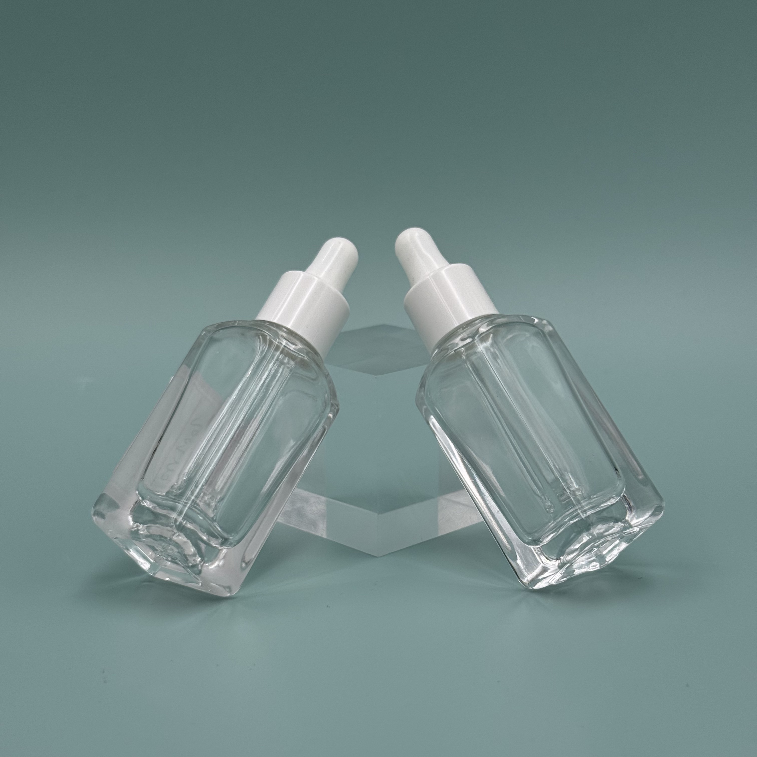 10ml Square Glass Bottle