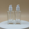 50ml Square Glass Pump Bottle