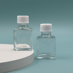 15g Glass Square Bottle