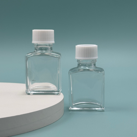 15g Glass Square Bottle