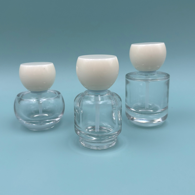 20ml Unique Glass Pump Bottle