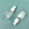20ml Clear Square Glass Bottle
