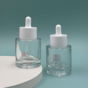 Big Collar Dropper Glass Bottle