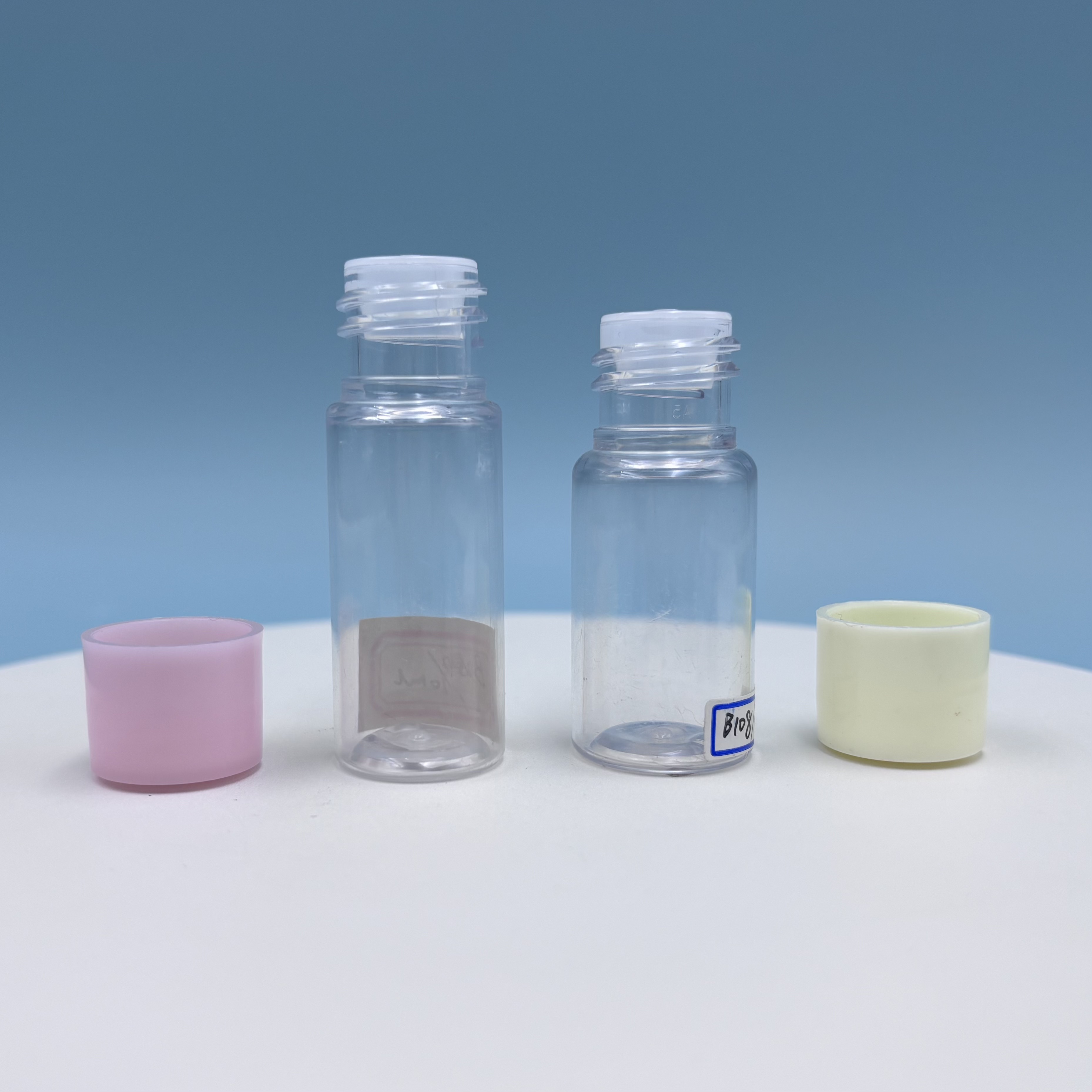 10ml Plastic PET Bottle With Inner Plunger
