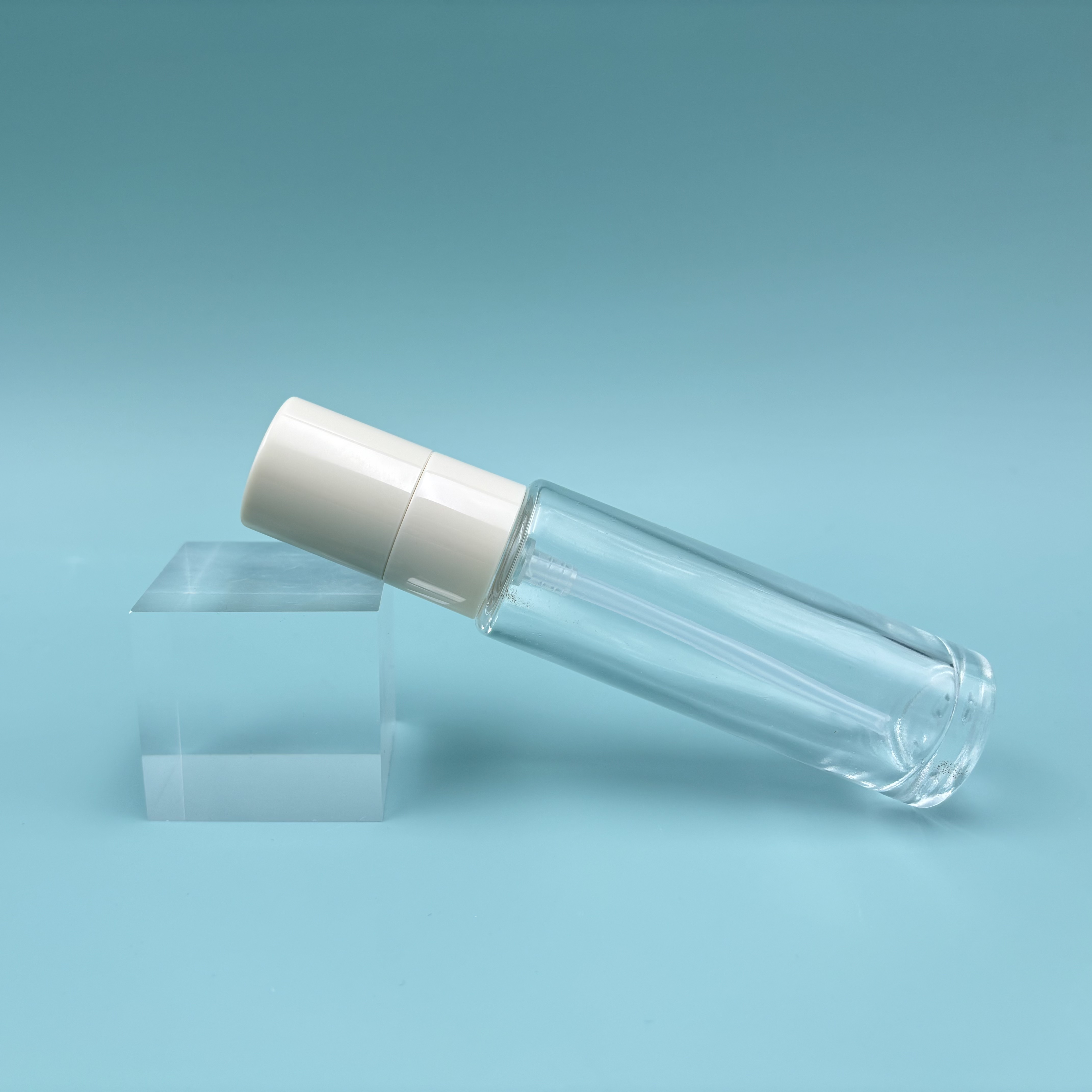 35ml Glass Bottle with Plastic Pump Head