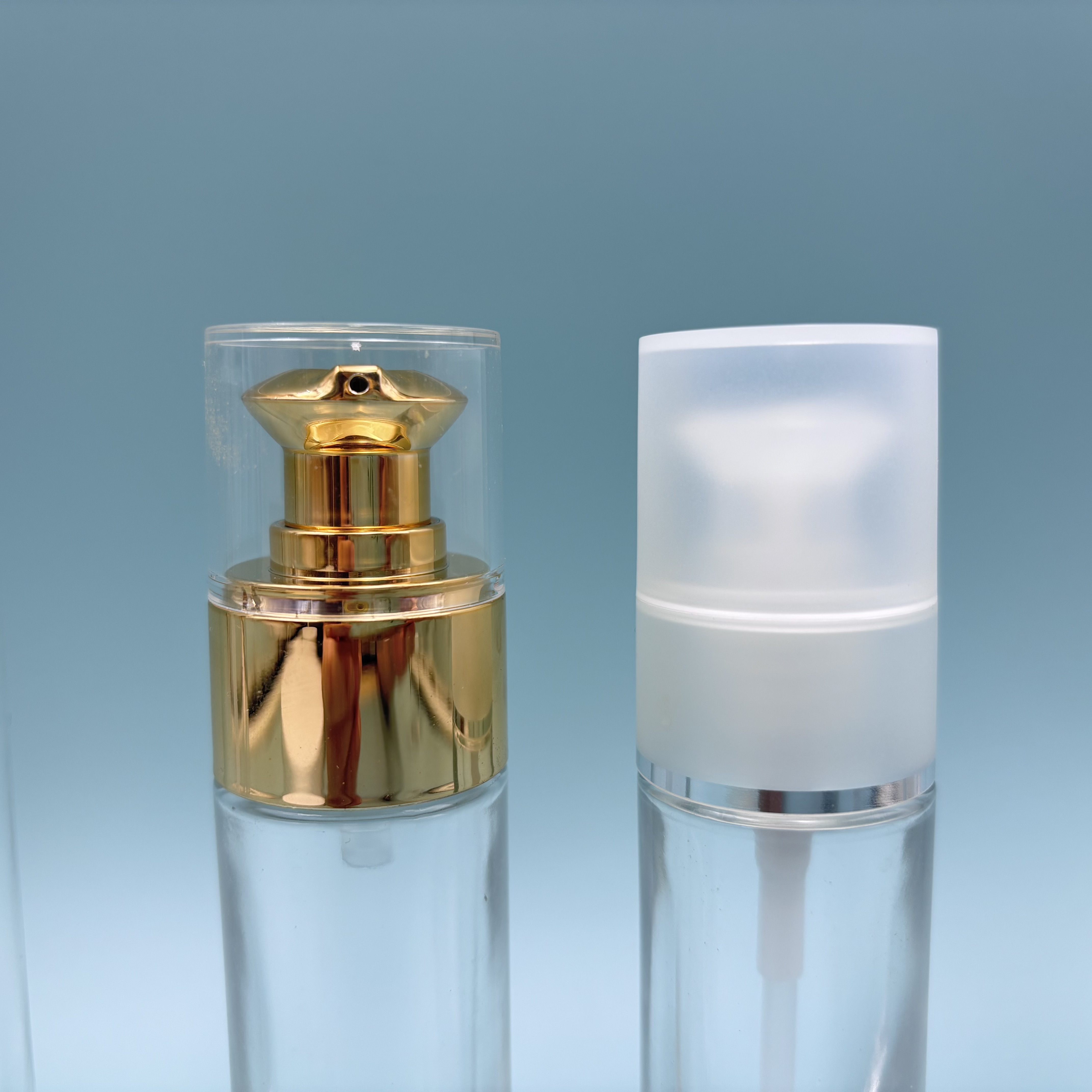 30ml Glass Bottle with Pump Head