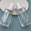 30ml Clear Glass Square Pump Bottle
