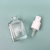 20ml Clear Square Glass Bottle