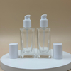 50ml Square Glass Pump Bottle