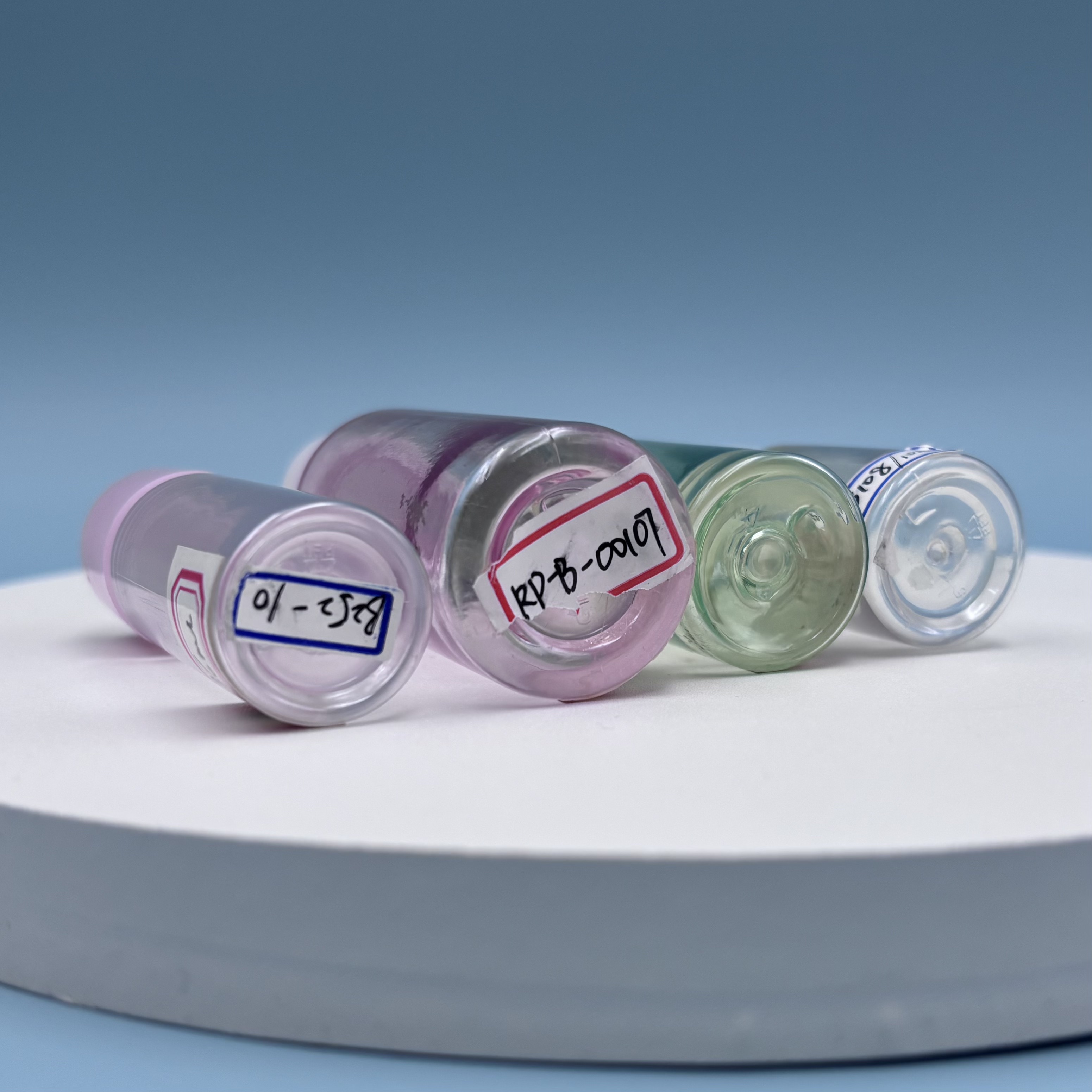 10ml Plastic PET Bottle With Inner Plunger