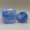 200ml/500ml Nail Polish Remover Packaging Transparent Blue Plastic Bottle
