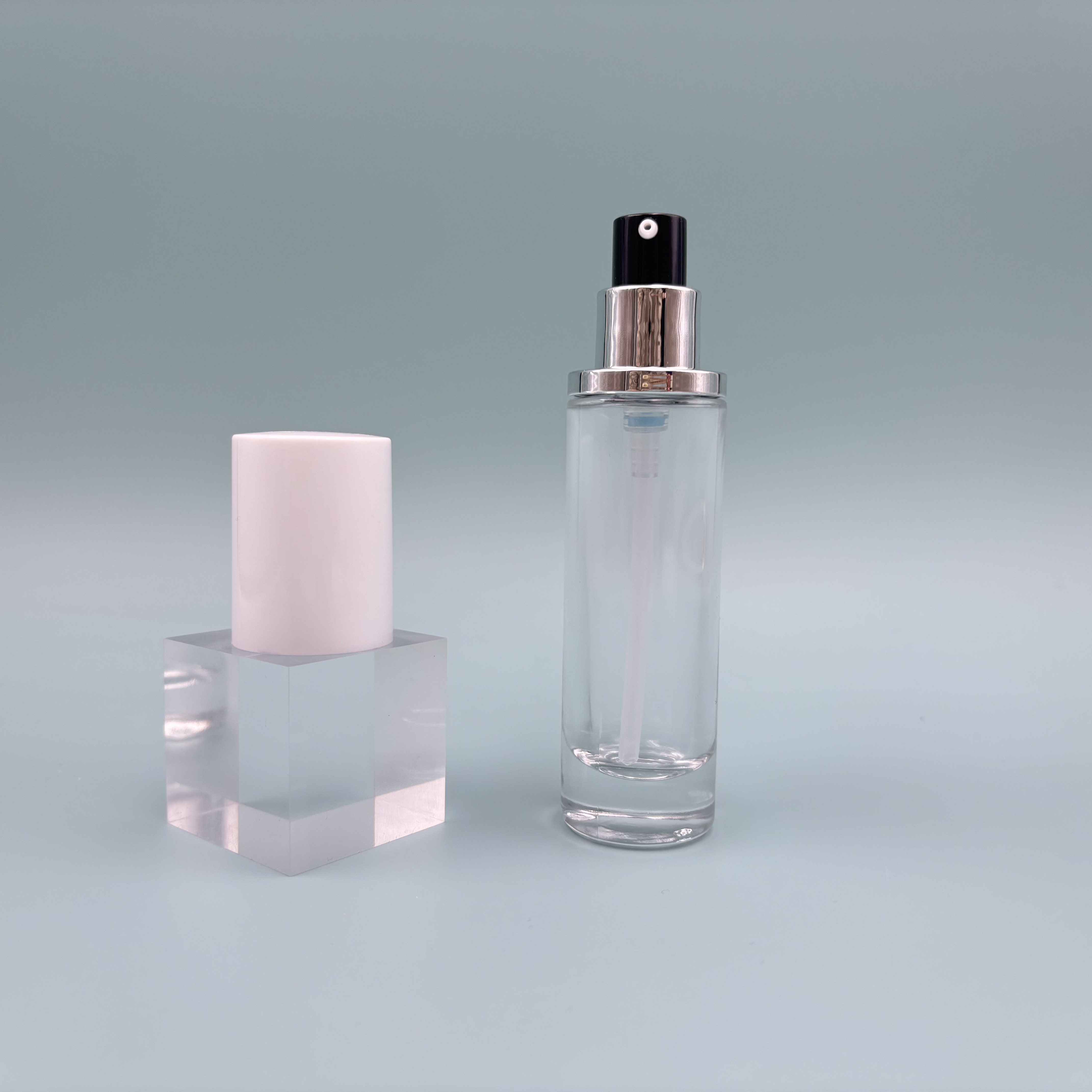 35ml Glass Bottle with Pump