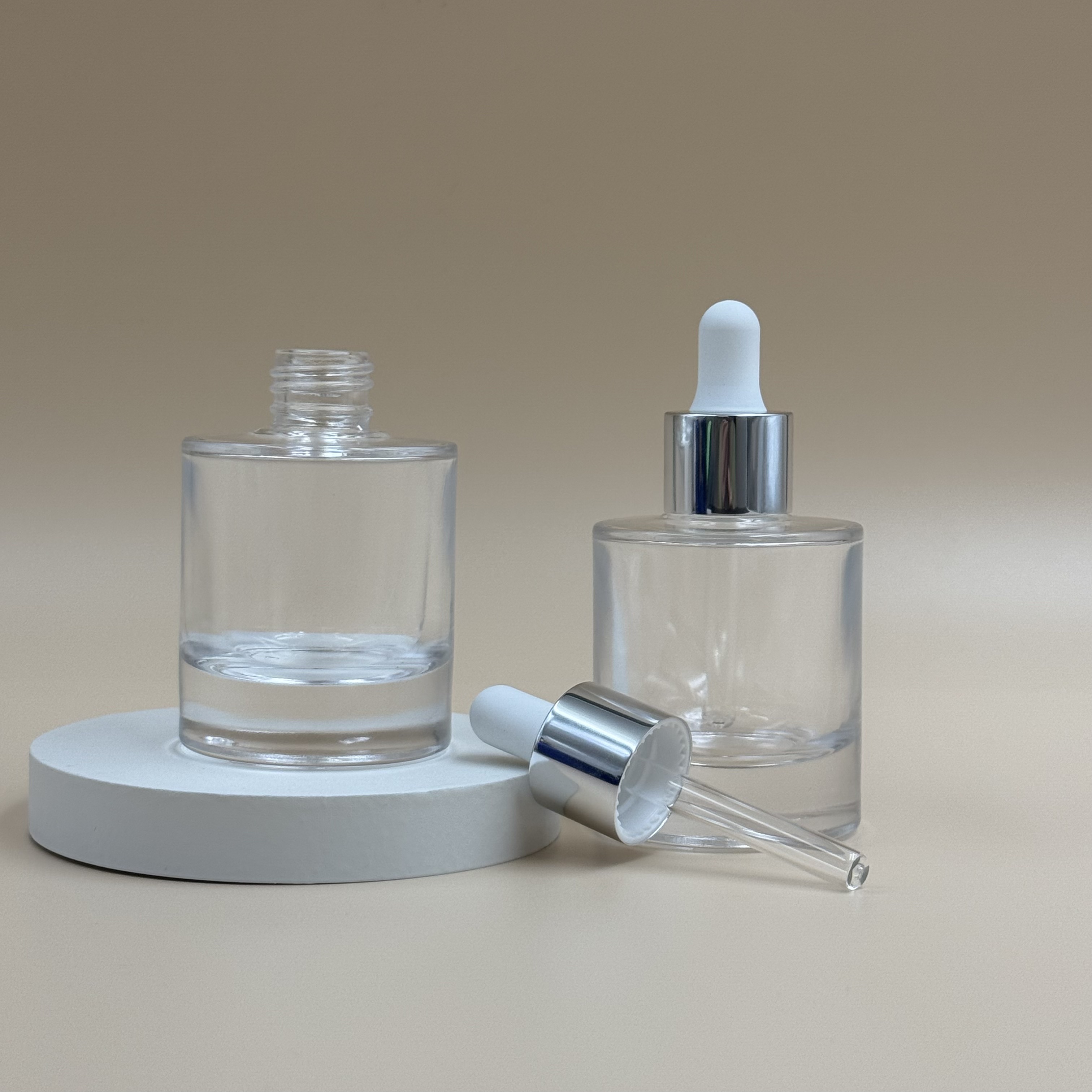 50ml Empty Skincare Essential Oil Glass Bottle