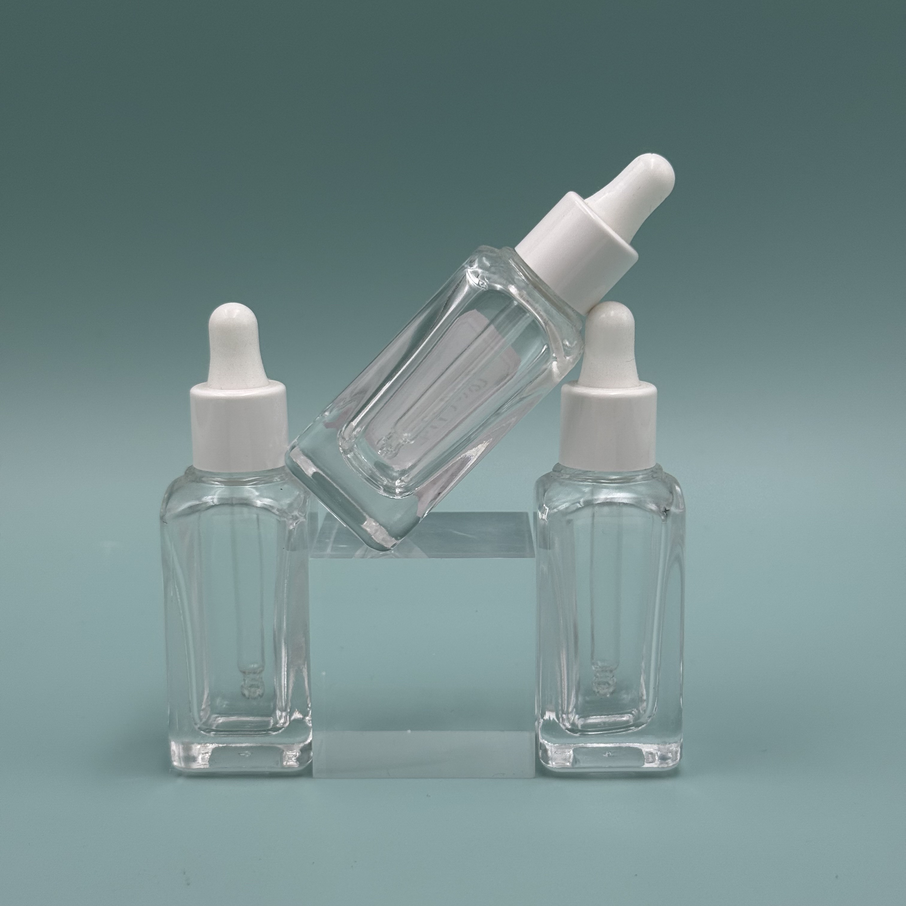 10ml Square Glass Bottle