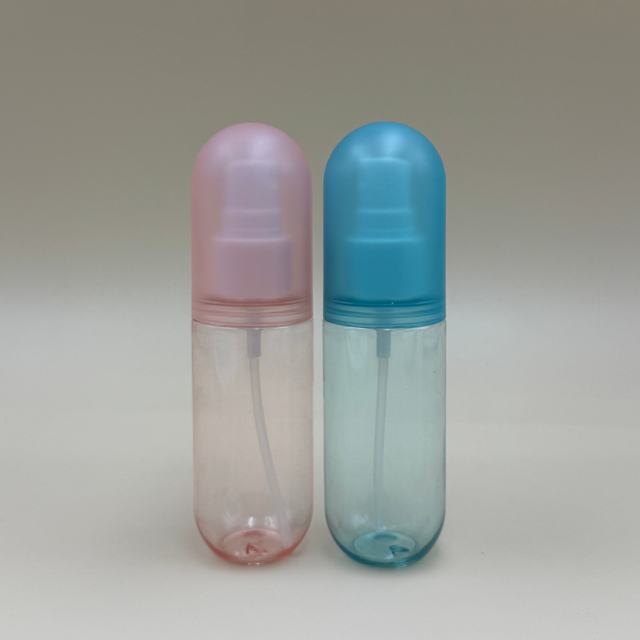 Pill-shaped Plastic Bottles