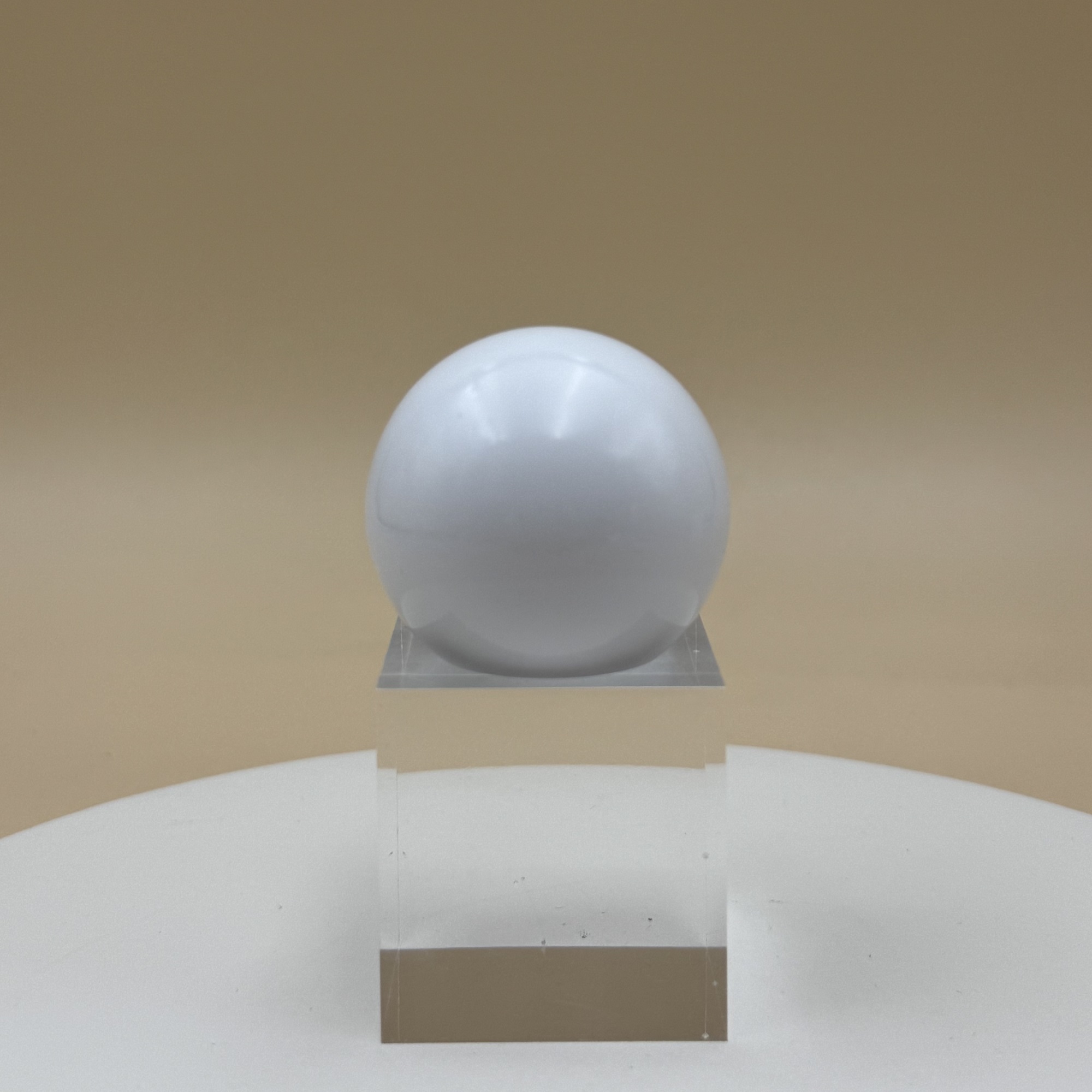 Square 30ml Glass Lotion Pump Bottle Ball Cap