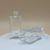 50ml Square Glass Bottle with Lotion Pump