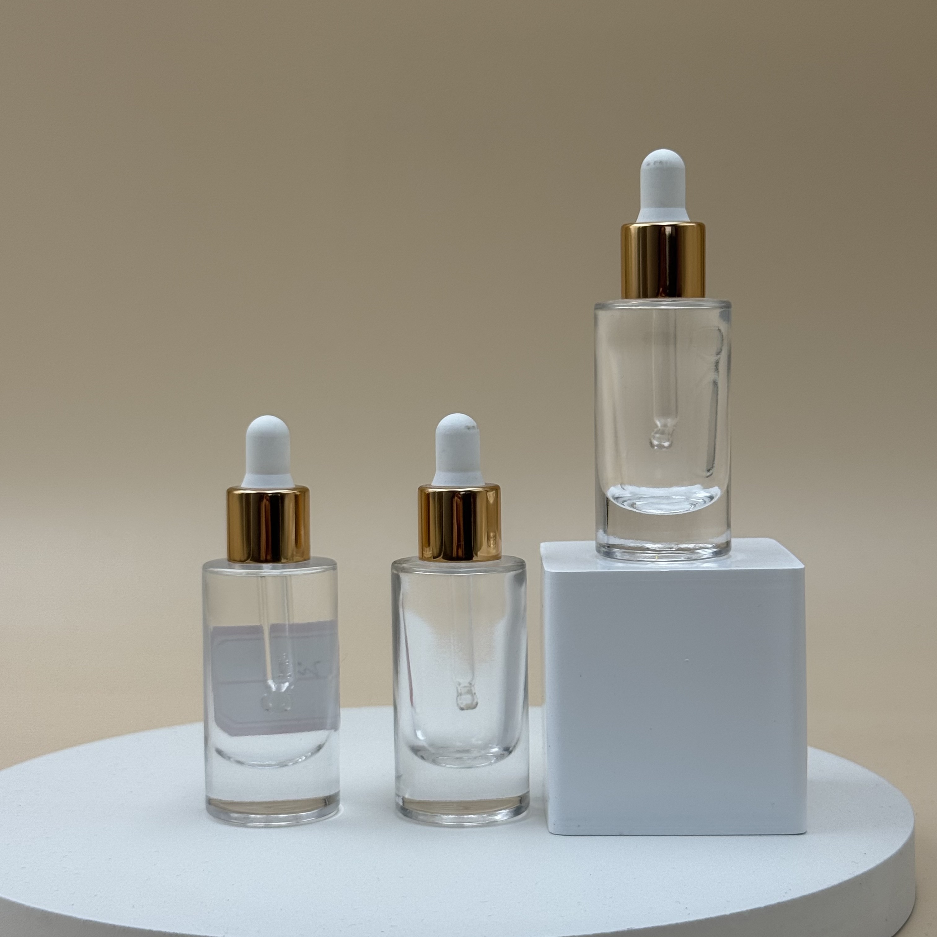 10ml Empty Skincare Essential Oil Glass Bottle