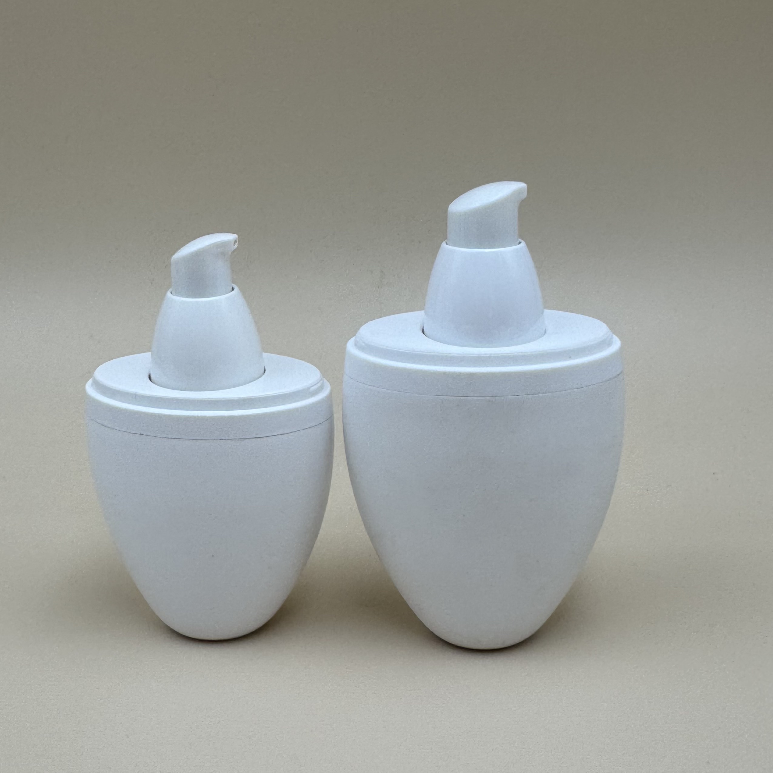 Egg-Shaped Plastic Bottles