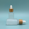 30ml Bamboo Collar Glass Bottle